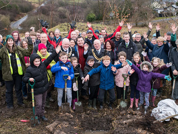 Northern Forest planting event